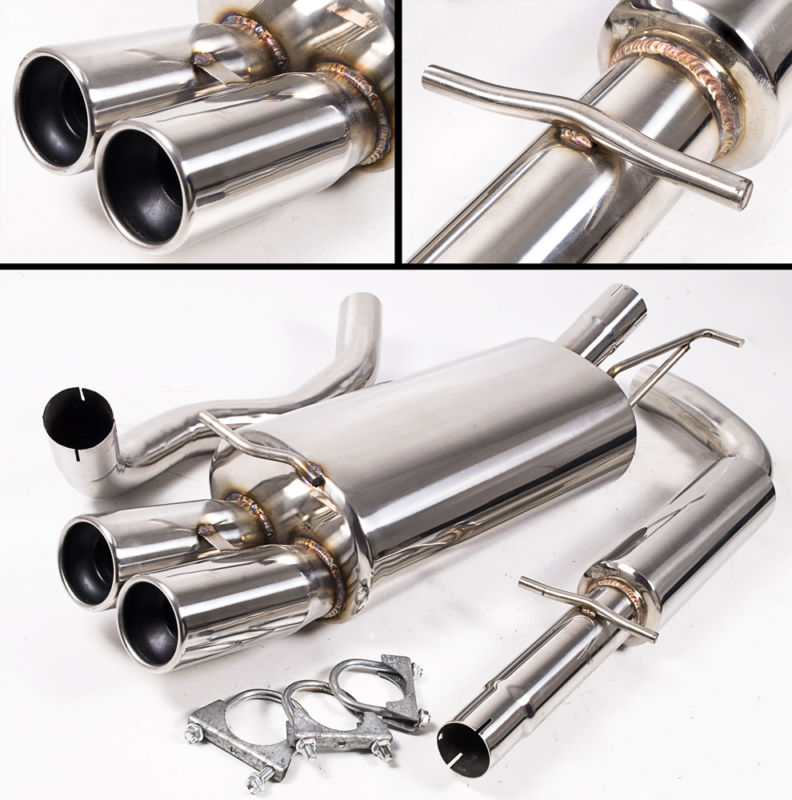 AUDI A3 TURBO 1.8T 1.9TDI QUATTRO STAINLESS STEEL CATBACK RACE EXHAUST